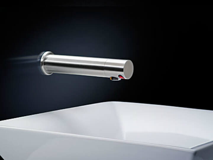 Sensor Tap Wall Mounted 200mm DC