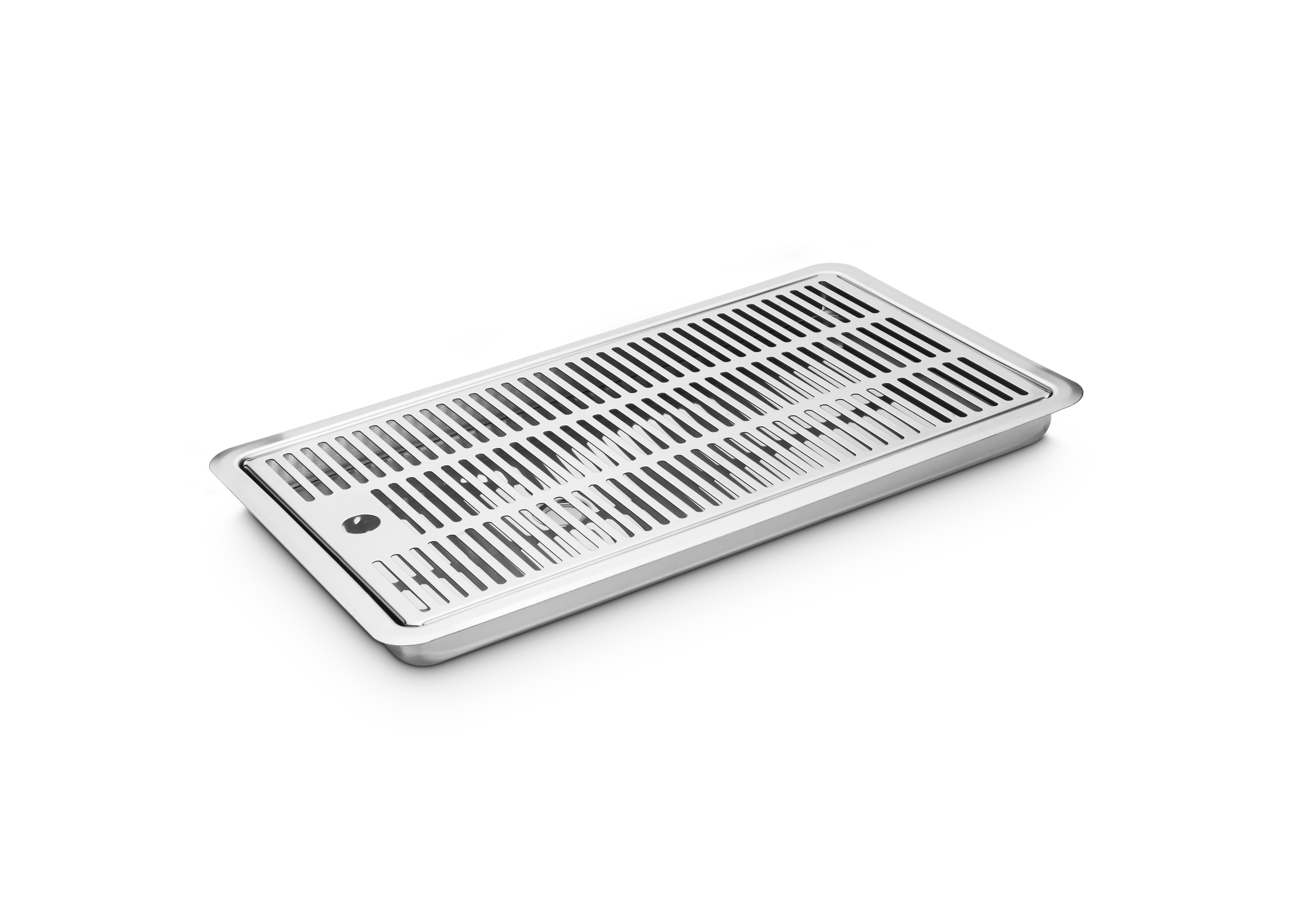 Stainless Steel drip tray with drain 400 x 220mm for HC50 Taps