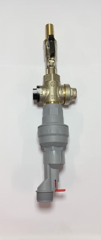 Install rail inc waterblock 15mm inlet 3/4" outlet for use with chilled water products